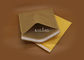 Nâu / vàng Kraft Mailers bong bóng giấy được đệm cho thẻ IC gửi thư